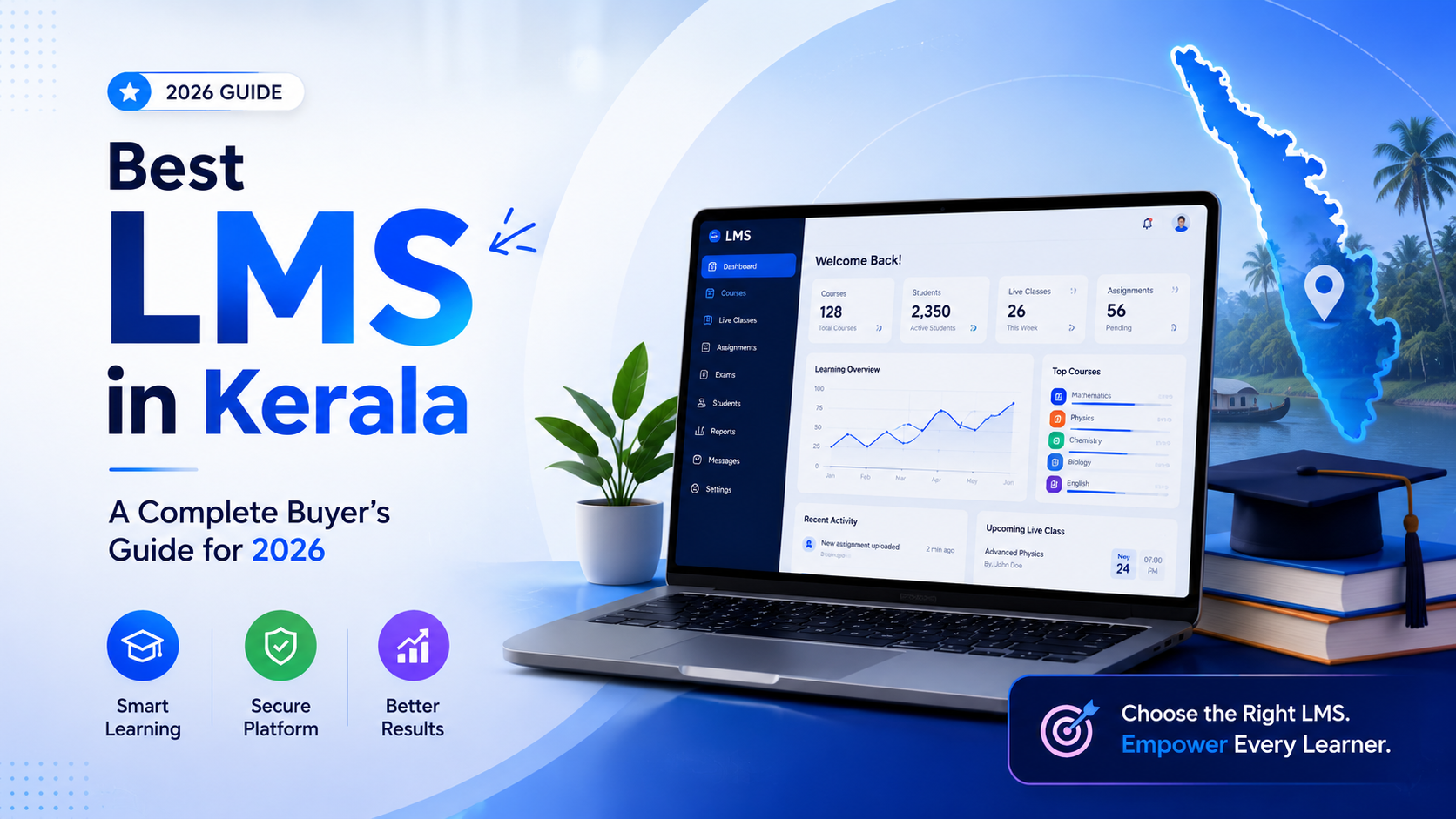 Best LMS in Kerala: A Complete Buyer's Guide for 2026 cover illustration
